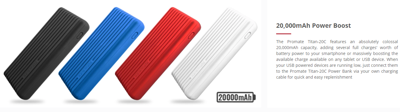 20000 MAH power boost